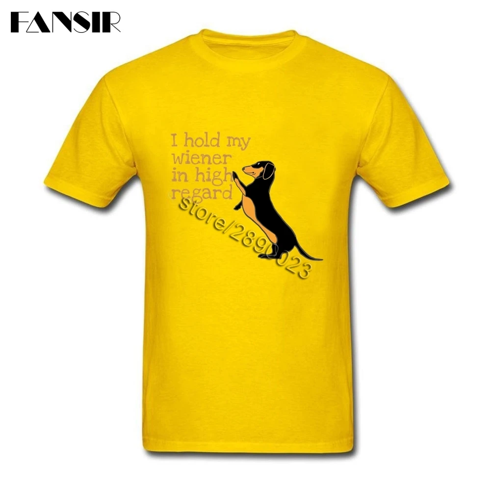 Мужские футболки Love Cute Dog Dachshunds потрясающие мужские хлопковые с коротким рукавом