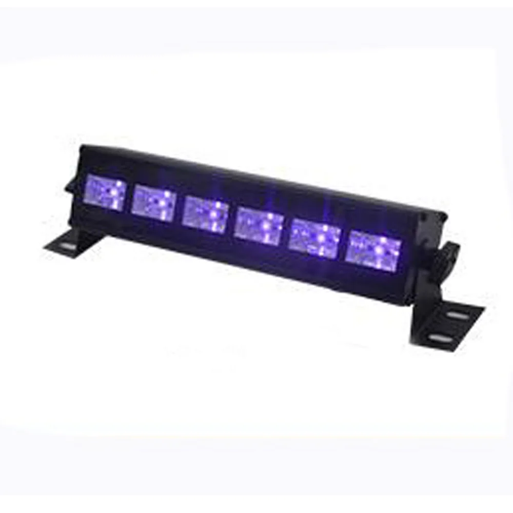 BECOSTAR настенная шайба черный сценический эффект освещения для KTV DISCO 6 шт LED 3W