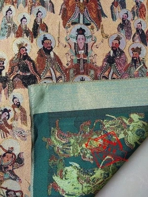

Make old brocade embroidery paintings in imitation of antiquity (Emperor Zhutian Tu)