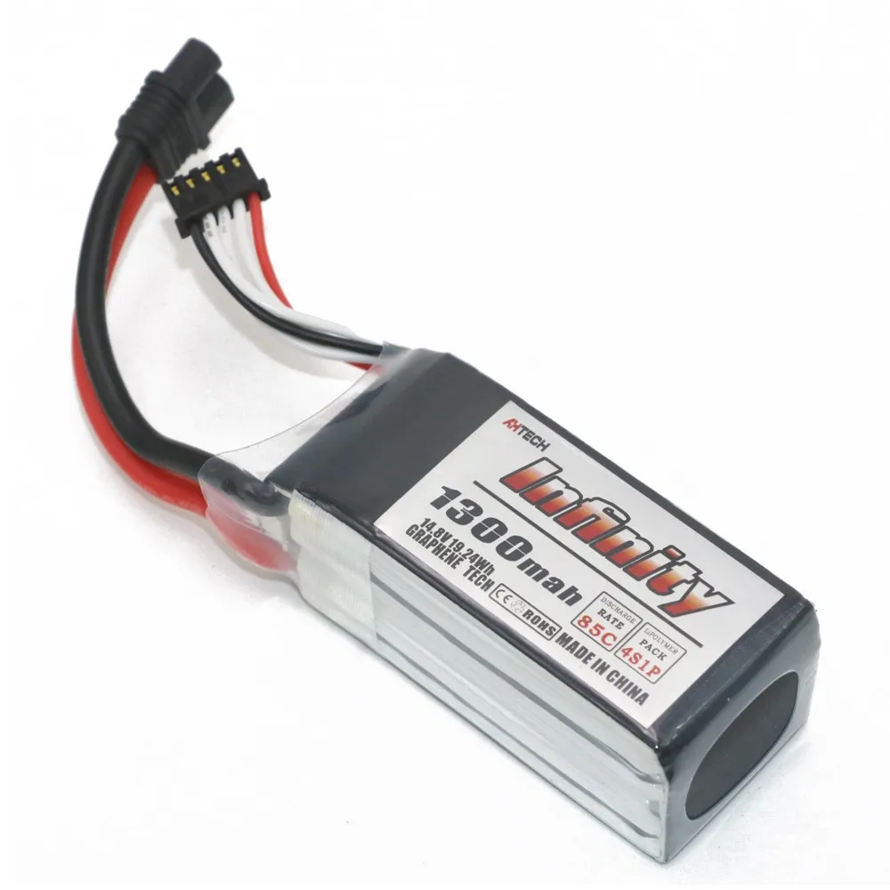 Аккумулятор Infinity 4S 14,8 в 1300 мА · ч 85C Graphene LiPo XT60 SY60 поддержка 15C повышающее зарядное устройство для FPV гоночного дрона