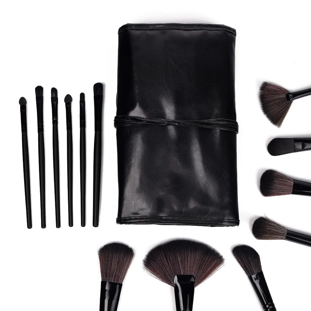 Набор профессиональных кистей для макияжа 32 шт. сумка из искусственной кожи