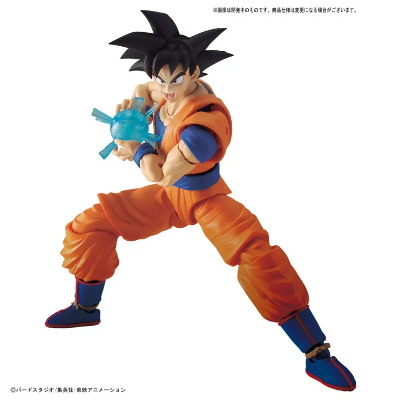PrettyAngel-Подлинная фигурка Bandai Tamashii нация, стандартная сборка Dragon Ball Z Son Goku, пластиковая модель, фигурка