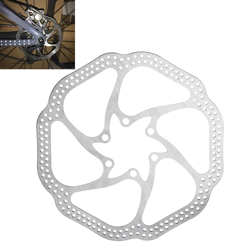 160 мм велосипедный горный велосипед нержавеющая сталь тормозной диск ротор 6