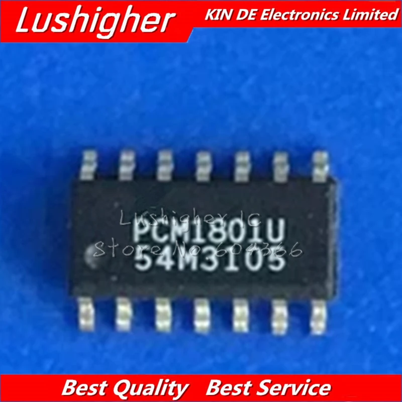 

10 шт. PCM1801U PCM1801 SOP-14 SOP