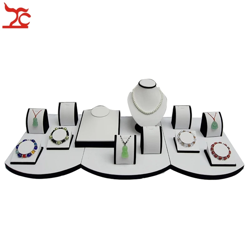 Бесплатная доставка Ems тонкая витрина для ювелирных изделий деревянная