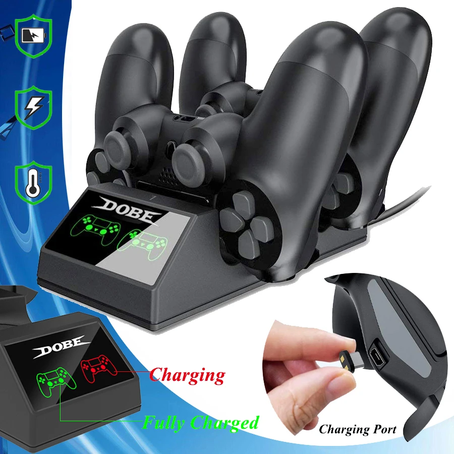 2019 PS 4 Pro тонкий PS4 контроллер зарядное устройство геймпад Быстрая зарядка док