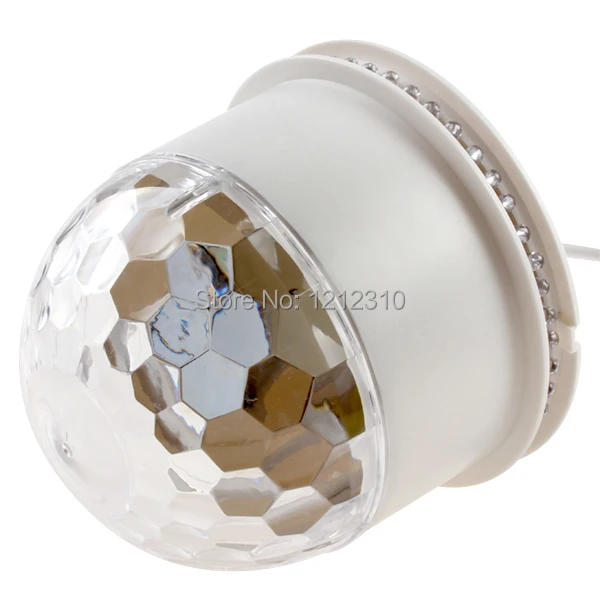 

Glam RGB Color Changing LED Magic Ball Light Disco Stage Lighting Effect Crystal Magic Ball Lamp for KTV DJ Bar Party Club
