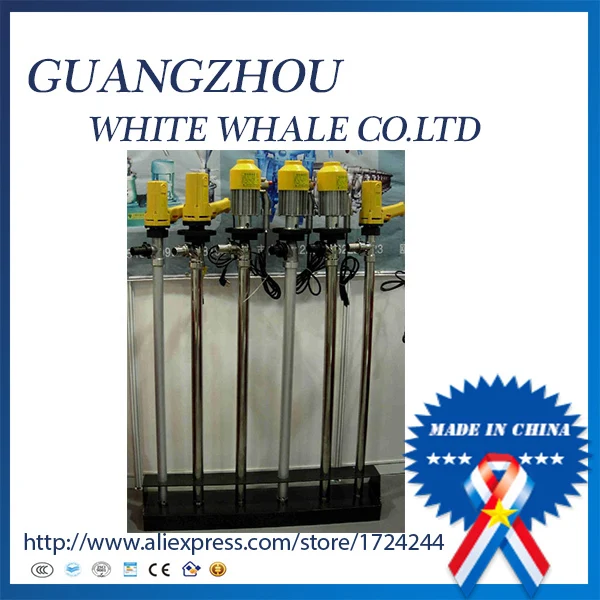 Горячая Распродажа 150 л/мин 10 м электрический цилиндрический масляный насос