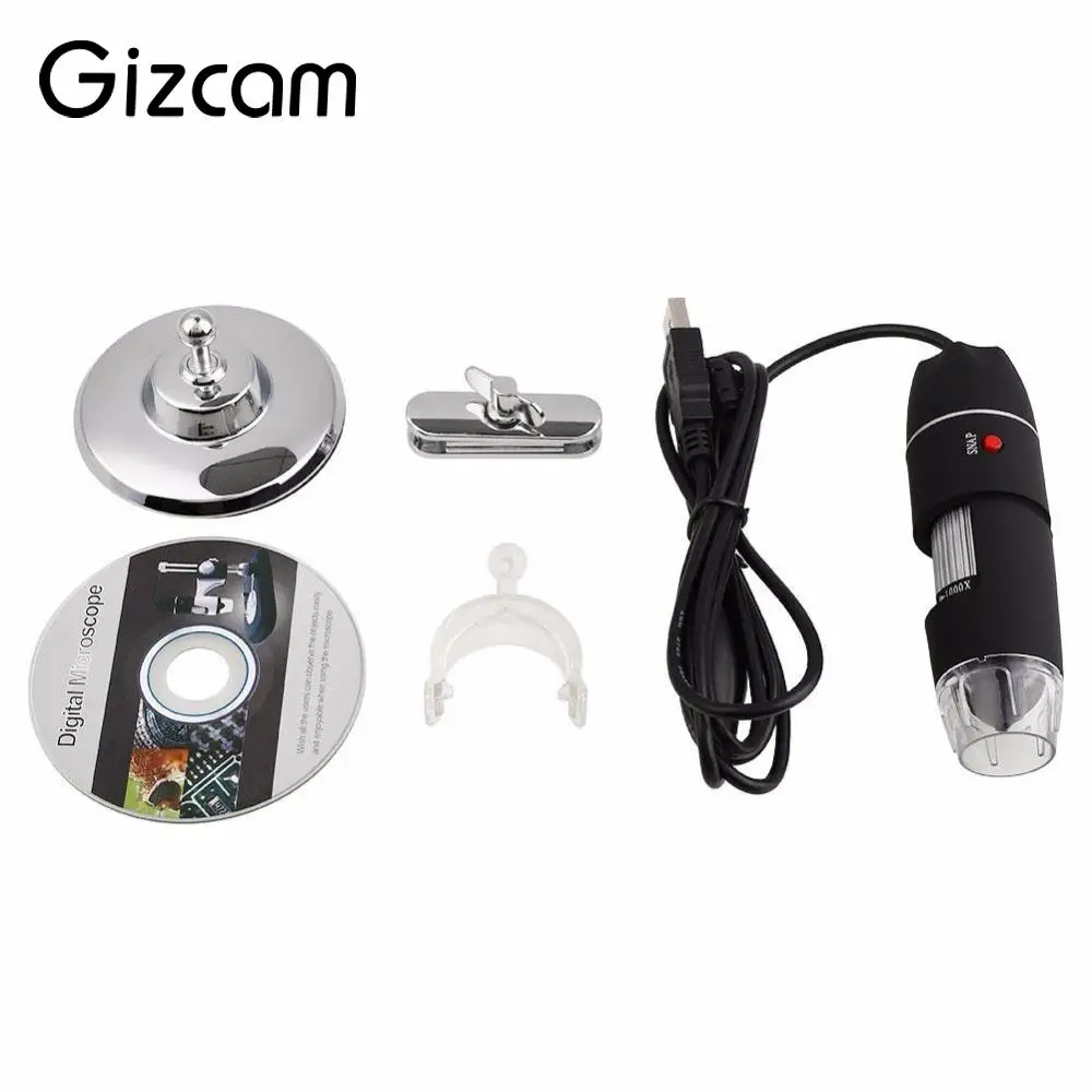 Gizcam практическая Электроника 2MP USB светодио дный 8 светодиодный цифровой камера