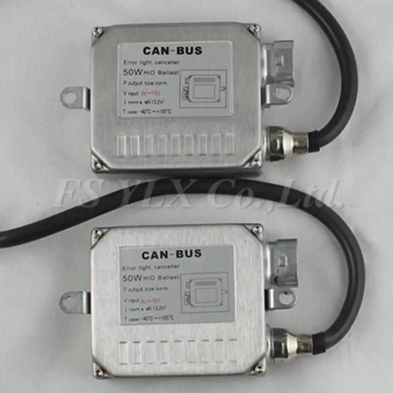 2шт 2017 самый популярный оригинальный canbus 50/60 Вт hy lux балласт для HID xenon kit H11 H7 h4 HB4 HB3