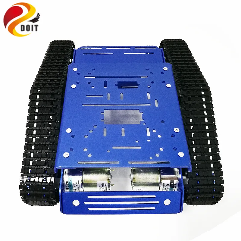 DOIT гусеничный корпус робота YP100 с рамой из алюминиевого сплава 12 В высокая