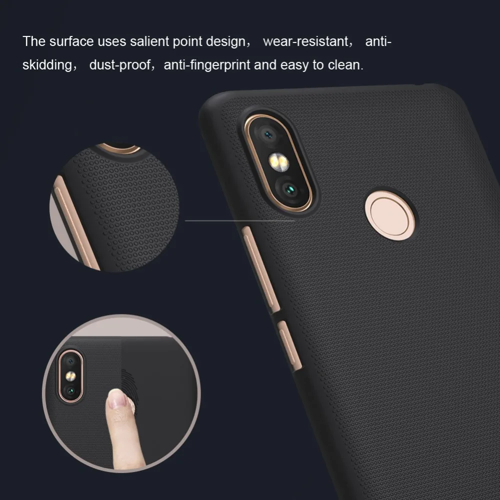 Для xiaomi mi Max 3 чехол Nillkin Супер Матовый ПК Жесткий пластиковый Чехол для задней