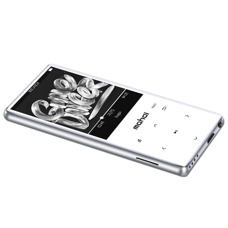 Silver Gray Mahdi M310 16G Bluetooth Mp3 плеер без потерь Hifi мини 2,4 дюймовый экран музыкальный плеер с наушником - Цвет: Silver Gray