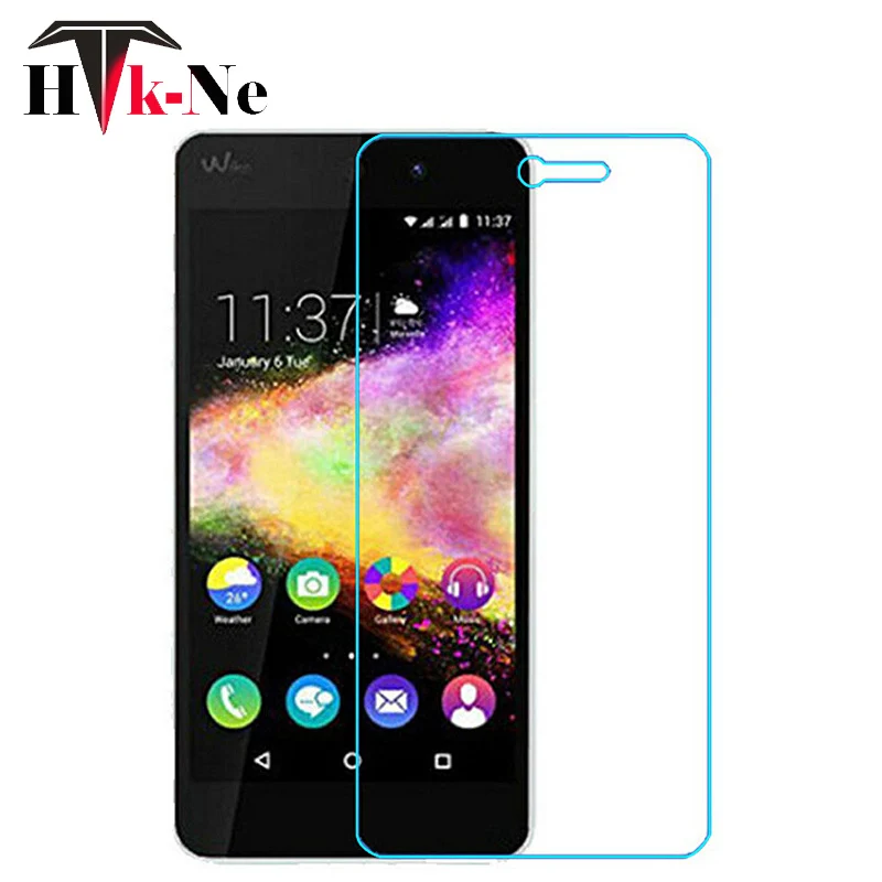 100% Aierwill Новый Высокое Качество Закаленное Стекло Для WiKo Rainbow UP 9 H 2.5D Премиум