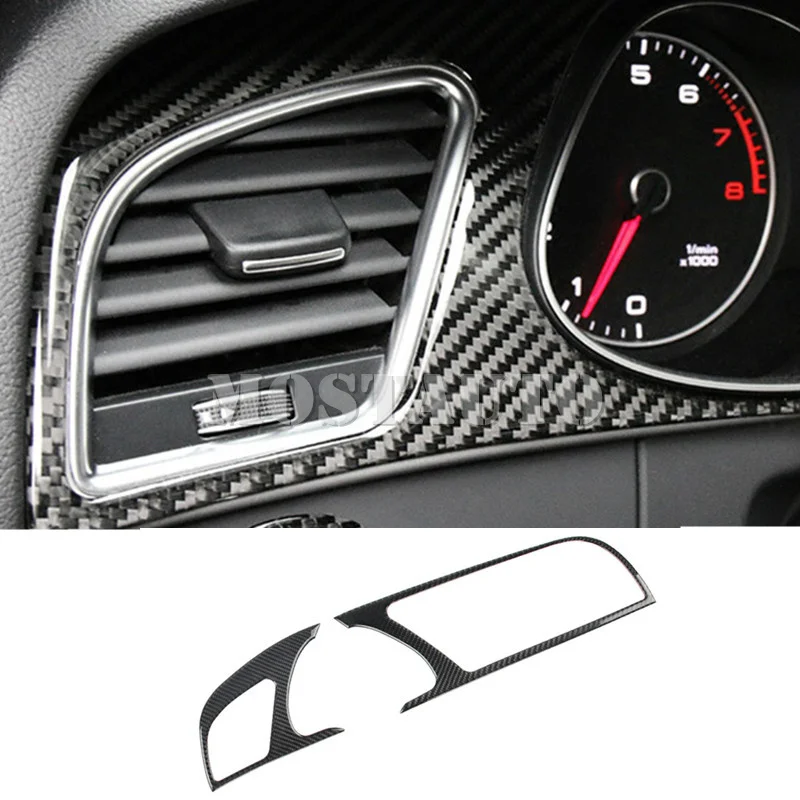 Для Audi A5 S5 консоль из углеродного волокна приборная панель литье покрытие 2008-2016 2