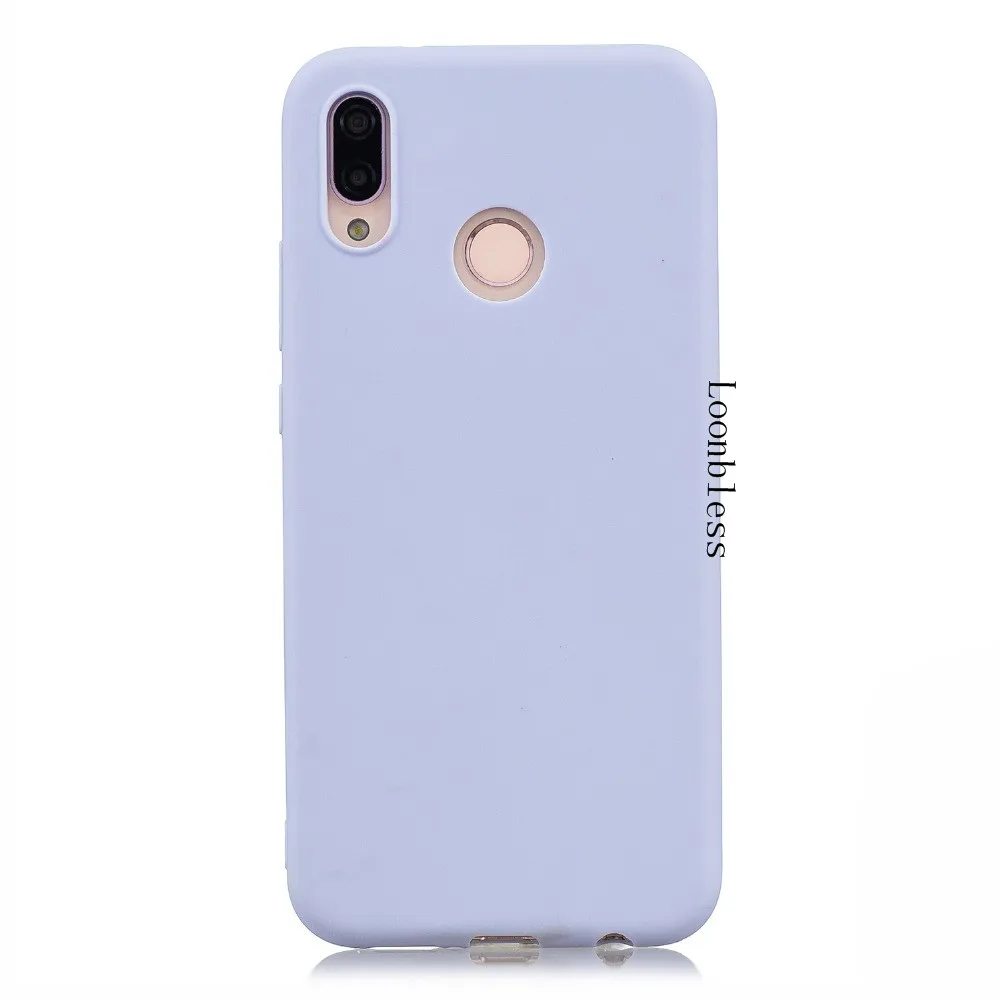 Чехол для huawei Y6 2019 Y6Pro чехол карамельный MRD-LX1F Матовый ТПУ бампер задняя крышка