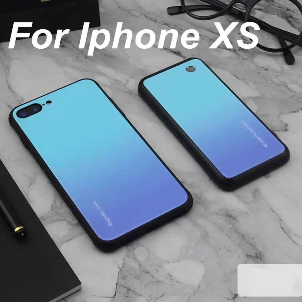 As Picture 5000 мАч для iphone X XS XR, чехол для зарядного устройства, умный беспроводной Чехол для зарядки телефона, внешний аккумулятор для iphone XS MAX, чехол для аккумулятора - Цвет: As Picture