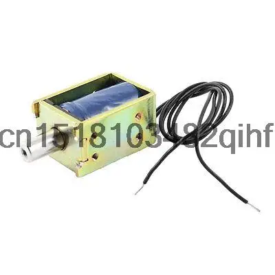 

4mm Stroke 150g Force 3.42W Pull Type Solenoid Electromagnet DC 12V 0.28A