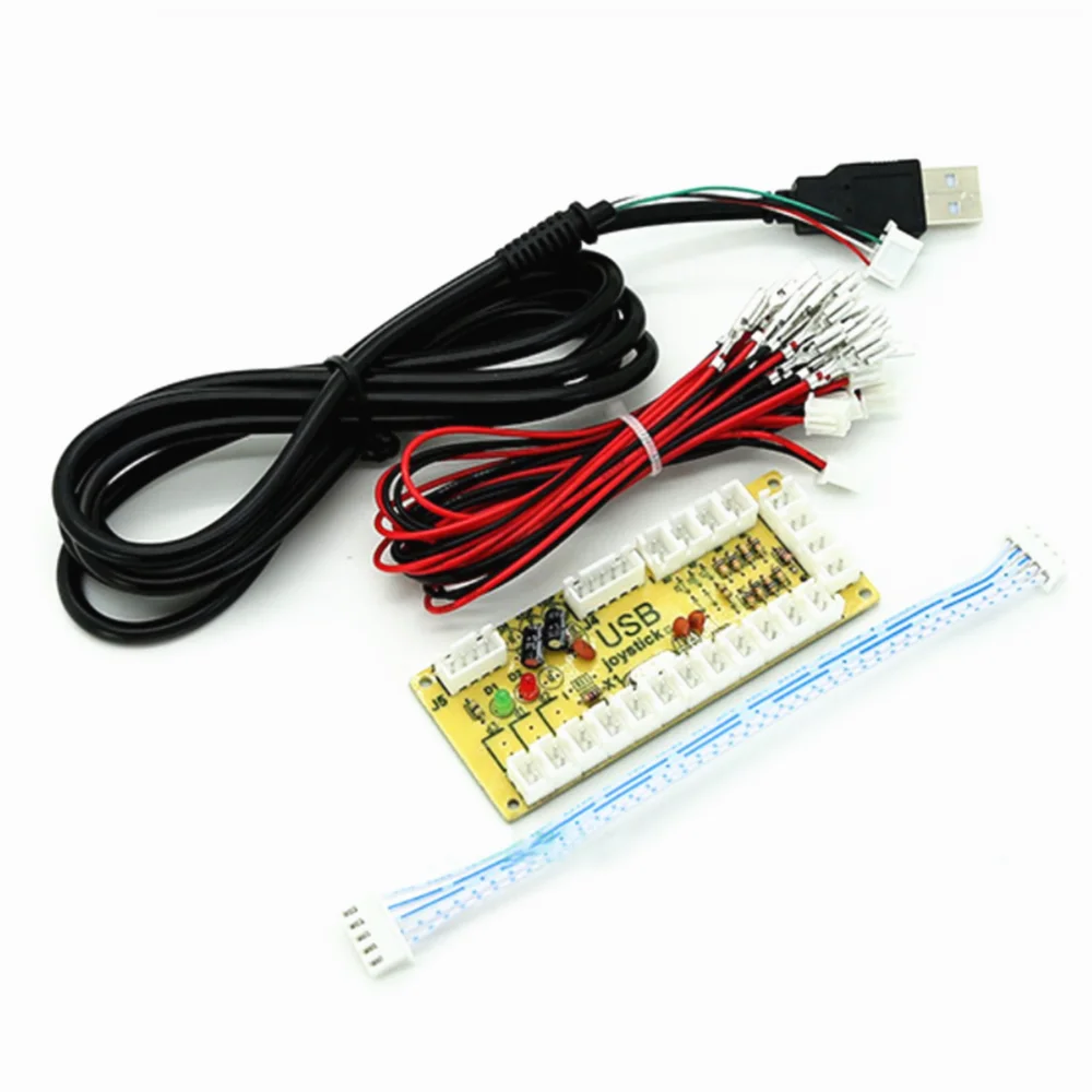 Новый USB Коннектор с нулевой задержкой соединитель кодировщика джойстик для ПК и