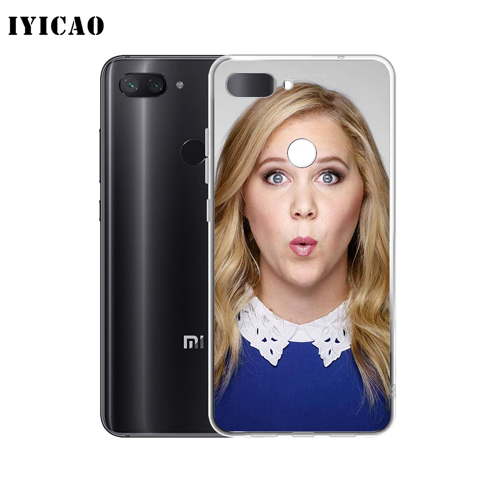 IYICAO Amy Schumer Soft Silicone Phone Case for Xiaomi Redmi 4A 5A 6A Note 7 6 5 Pro Plus 4X Prime Cover | Мобильные телефоны и