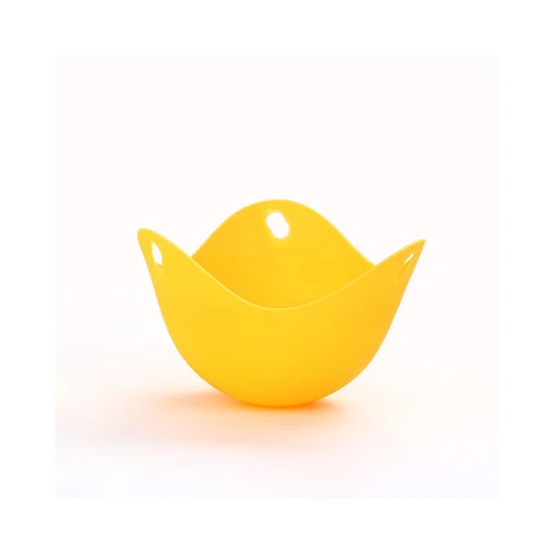 YELLOW Безопасная силиконовая форма для приготовления яиц, кухонные аксессуары для приготовления блинов, инструмент для яиц, форма миска, пластиковый инструмент для приготовления яиц - Цвет: YELLOW