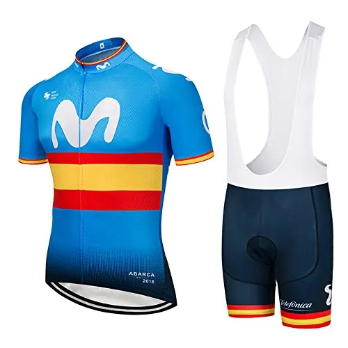 Ожерелье... велосипедные шорты Cycling трикотаж s Для мужчин короткий рукав и Bib Set