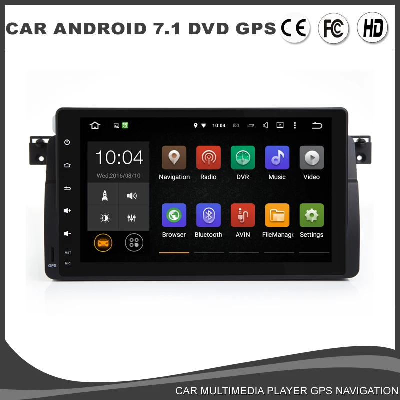 9 &quotAndroid 8 0 автомобильный DVD GPS плеер для BMW E46 M3 радио SD Восьмиядерный 4G RAM 32G ROM DAB DVR