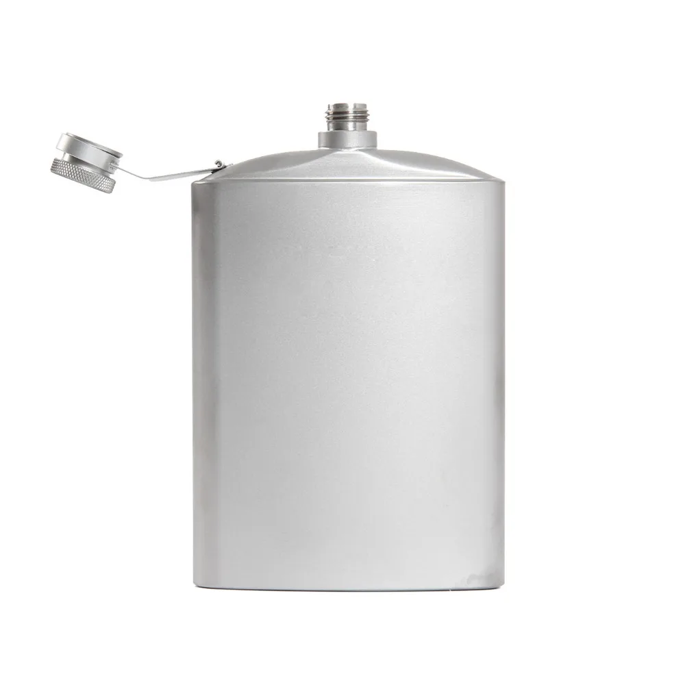 Комбо титановая фляга стеклянный набор с воронкой для кемпинга пикника