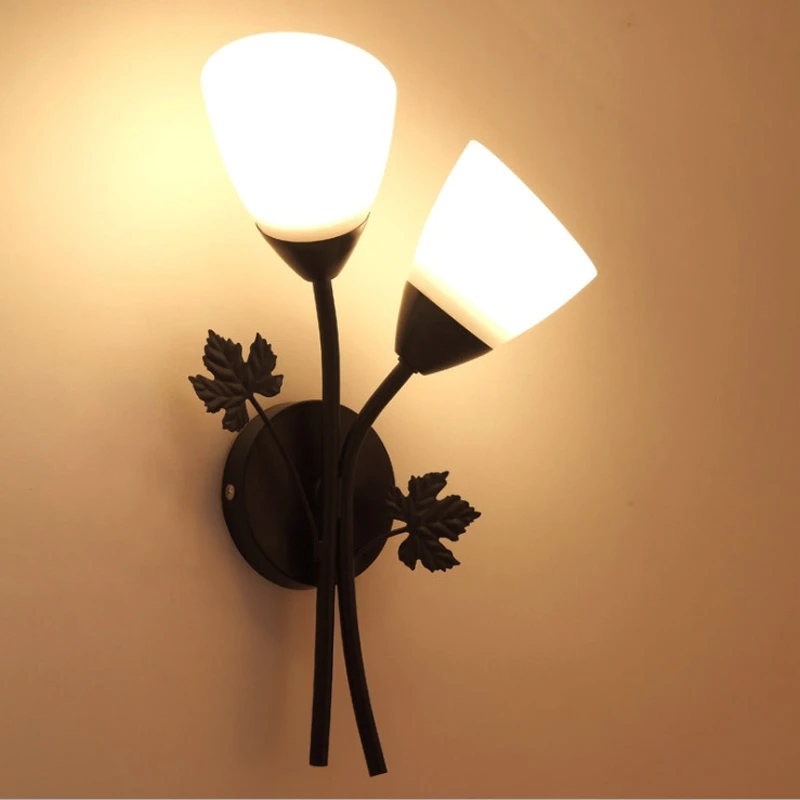 Железный настенный светильник Moden в скандинавском стиле лампа для спальни