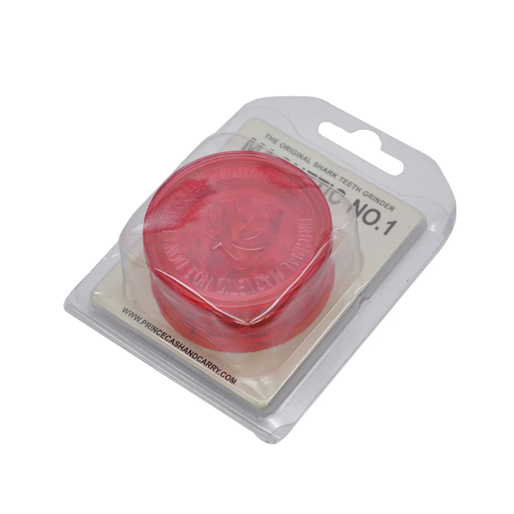 24 шт./лот 3 слоя пластиковый травяной измельчитель табака дробилка для специй