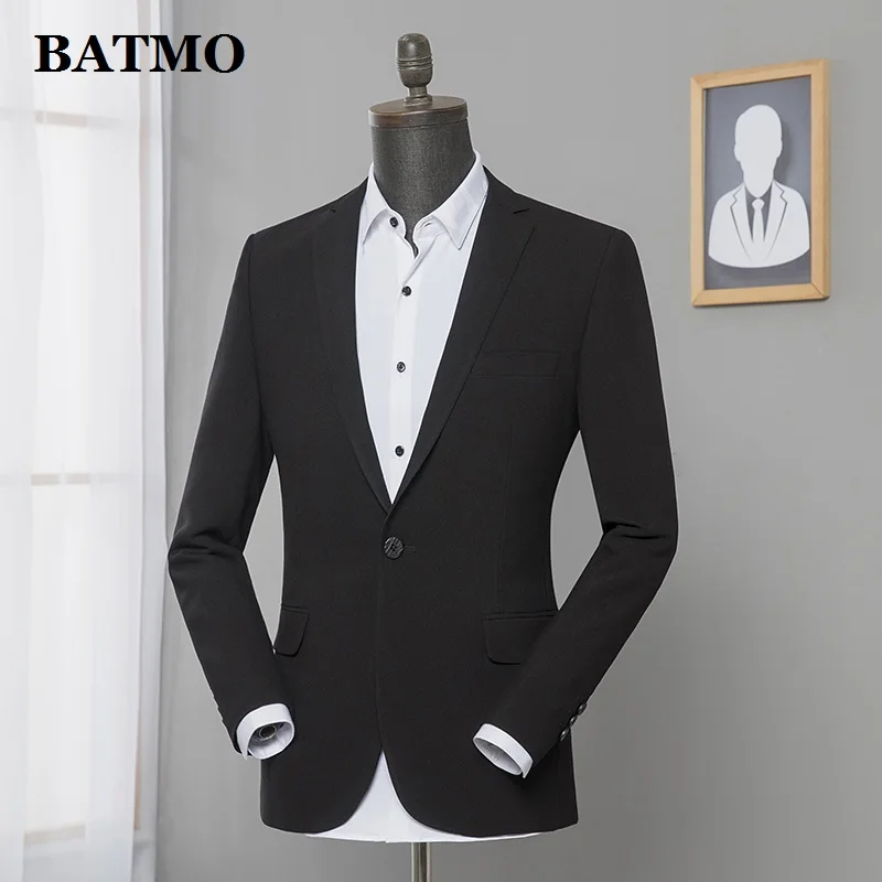 Новое поступление 2019 весенний высококачественный черный повседневный Блейзер