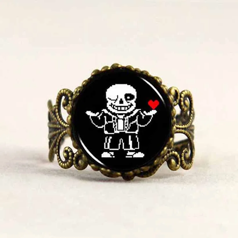 Женское модное ожерелье ручной работы Undertale Sans в стиле стимпанк из латуни|men