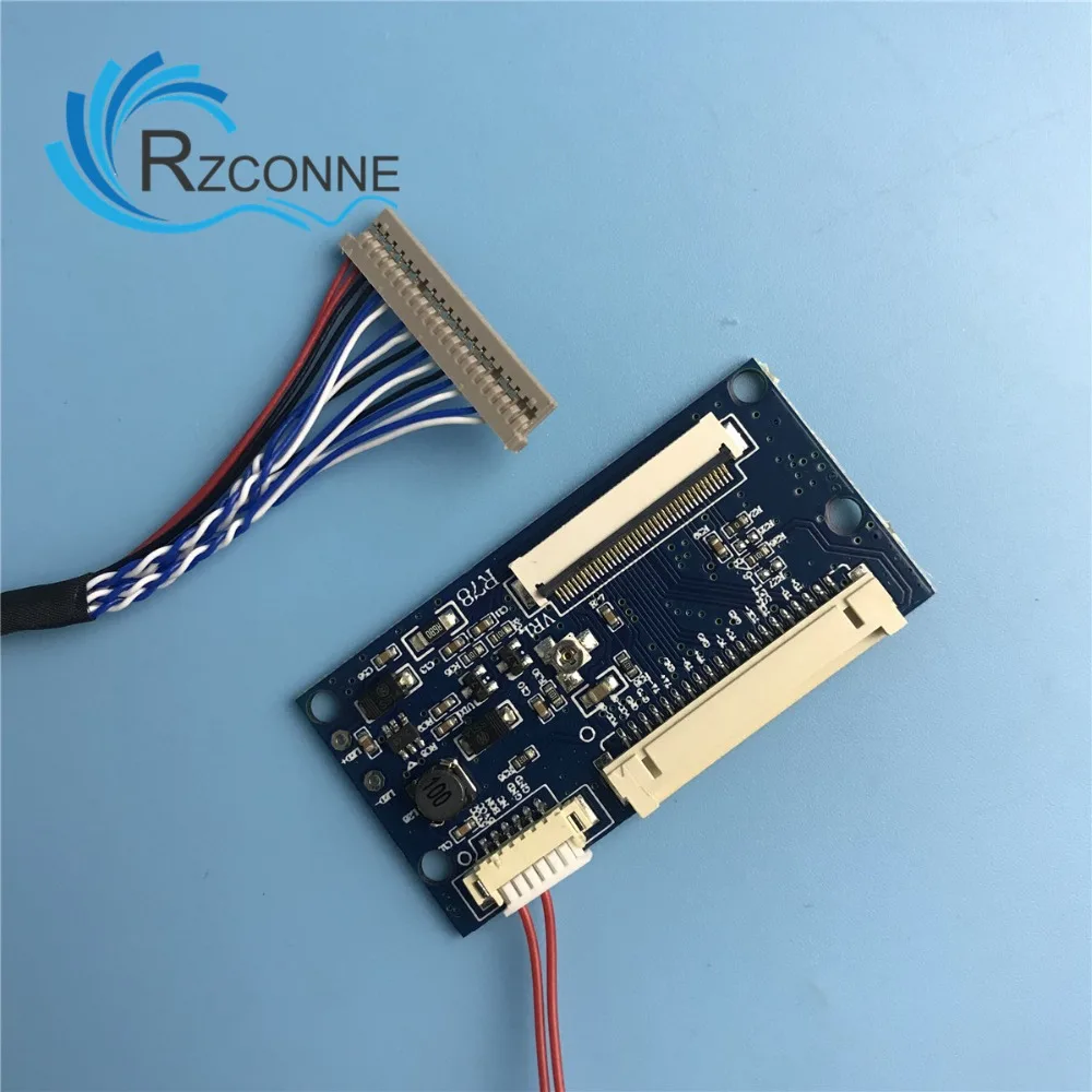 DF14 20Pin 1ch 8 бит/6 бит до 40P LVDS Коннектор с кабелем для детской яркости|Компьютерные