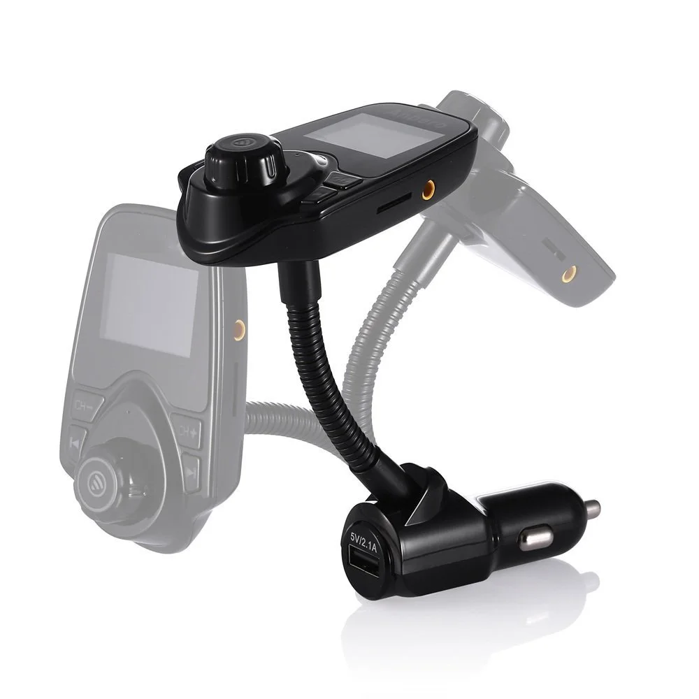 Новый ANLUD Bluetooth автомобильный FM трансмиттер MP3 плеер с ЖК дисплеем и разъемом USB