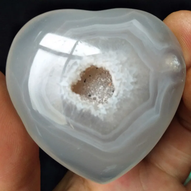 Натуральные камни и кристаллы cristal Сердце Агат Кристалл кластер домашний декор пальмовый камень очень красивый - Цвет: X1 15