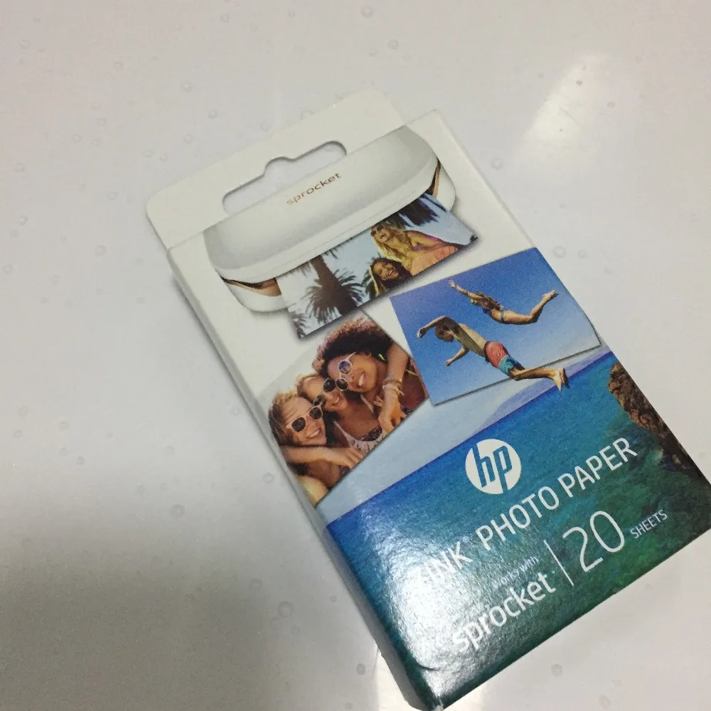 Оригинальная фотобумага со звездочками Карманный фотопринтер паста zink бумажная