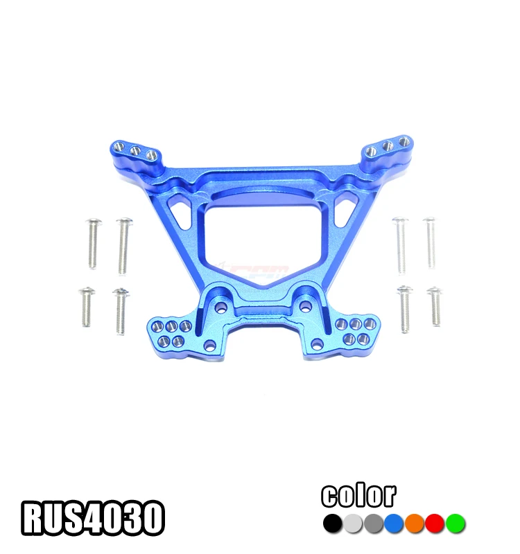 Задняя ударная башня из алюминиевого сплава RUS4030 для 1/10 TRAXXAS RUSTLER 4X4 VXL 67076 4|Детали и