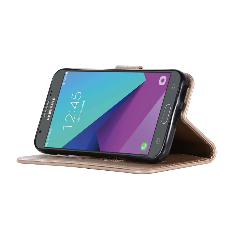 Кожаный чехол-книжка для Samsung Galaxy J530 J5 Pro 2017 J57 SM J530F J530G J530H J530S J530FM J530FN J530F/DS |
