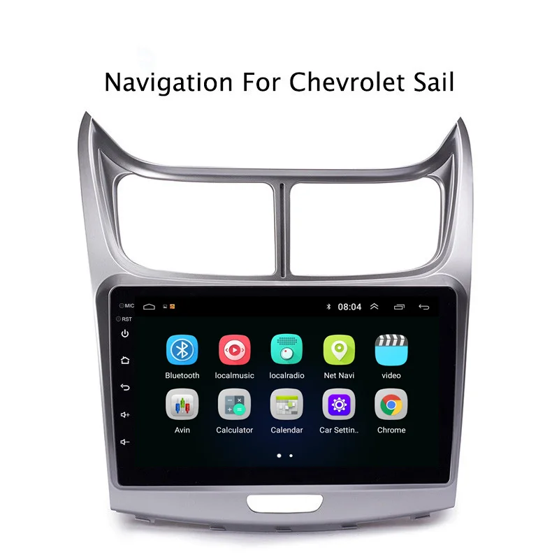 NaviTopia Android 8 1 автомобильный Радио стерео видео плеер для Chevrolet Sail с