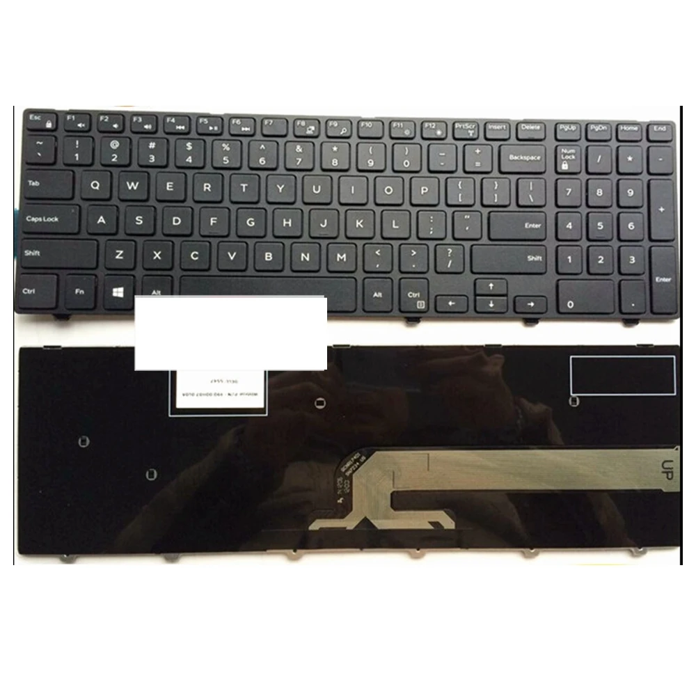 Черная новая английская клавиатура для ноутбука DELL INSPIRON 15R 3542 15MR 1528 N5547 N5545 5545|keyboard