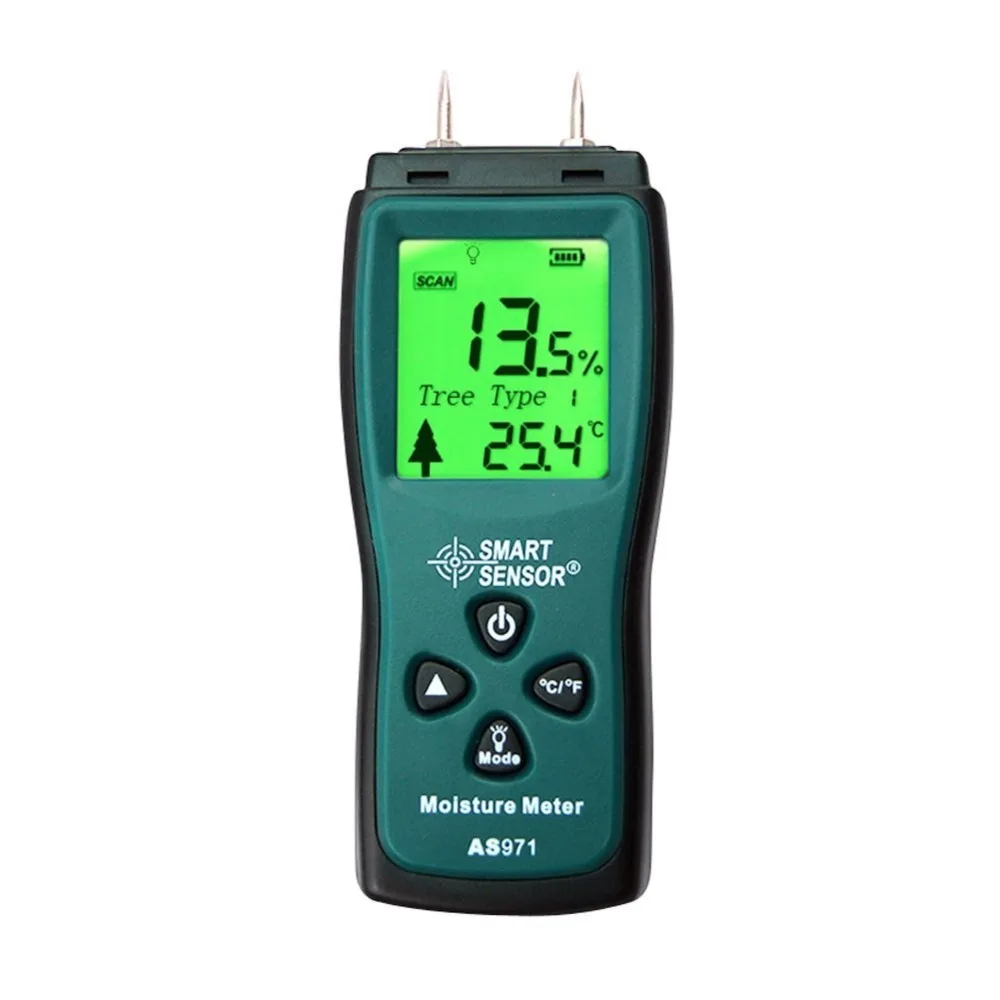 

Wood Moisture Meter Humidity Tester Timber Damp Detector Paper digital Moisture Meter Test Wall Moisture Analyzer Range 2%~70%