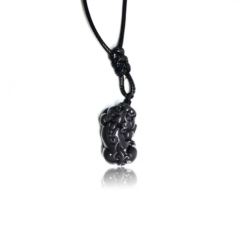 Обсидиановый кулон Pixiu