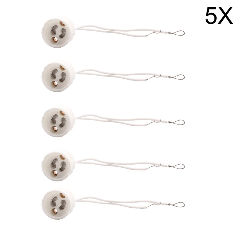 5 шт. патрон для светодиодной ленты GU10 керамичессветильник галогенных