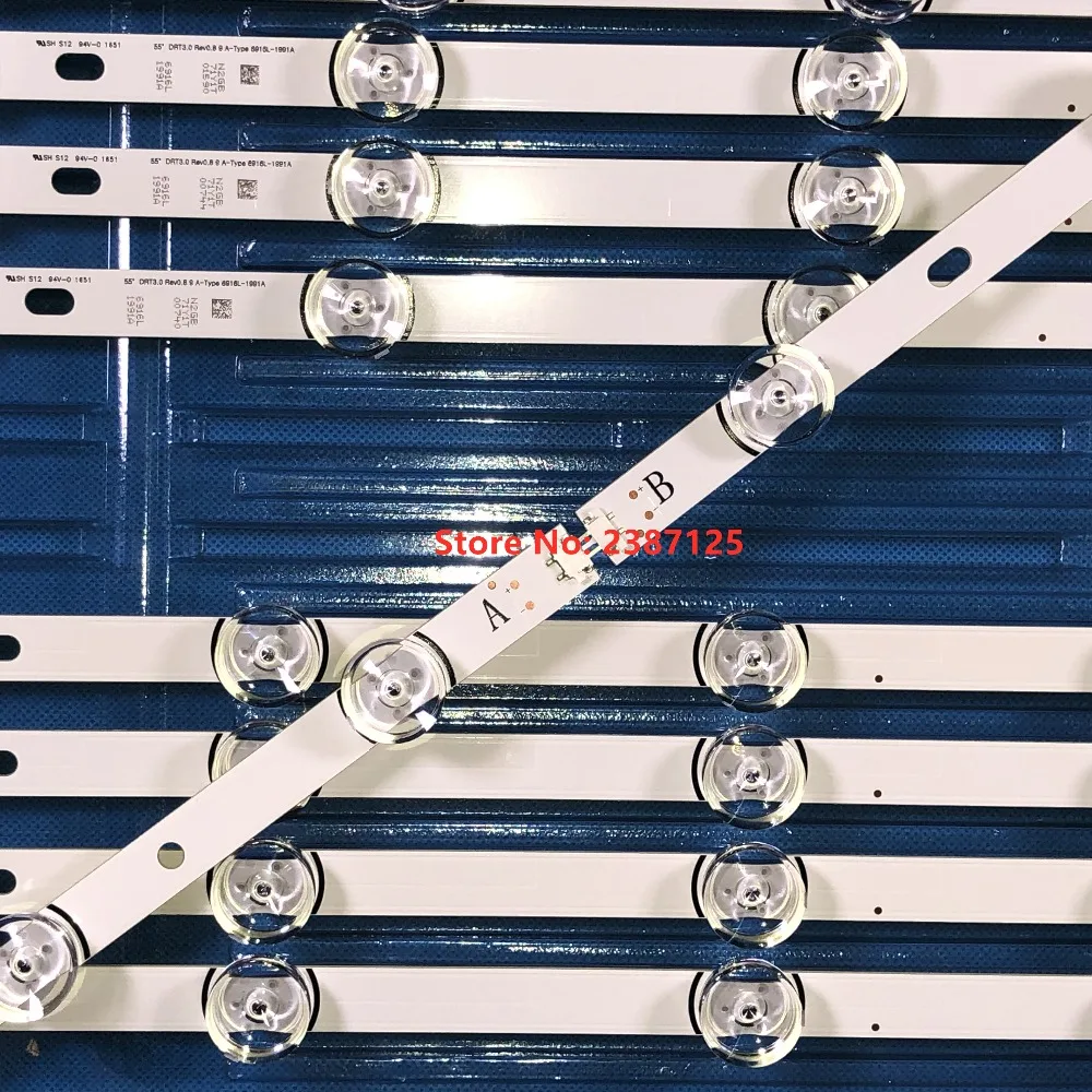 Светодиодный полосы для LG Innotek DRT 3 0*55 * _ A/B Тип Rev01_140107 6916L 1833A 1834A 1989A 1990A 55LB550V 55LB5500