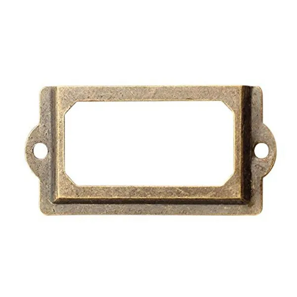 X10 металлический лейбл тянуть рамки Внутренняя дверные ручки чаши имя файла