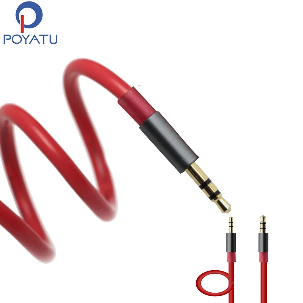 Кабель для наушников POYATU Male 3 5 мм 2 кабель Bose QC25 QC35 OE2 OE2i Сменные кабели