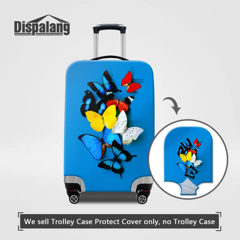 Чехол для чемодана с принтом бабочки 18 30 дюймов|suitcase protection|suitcase protective coverprotective cover