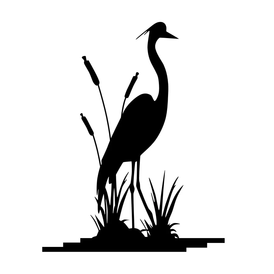 DCTOP Egrets стикер на стену для гостиной настенный Декор Птица Животные съемные