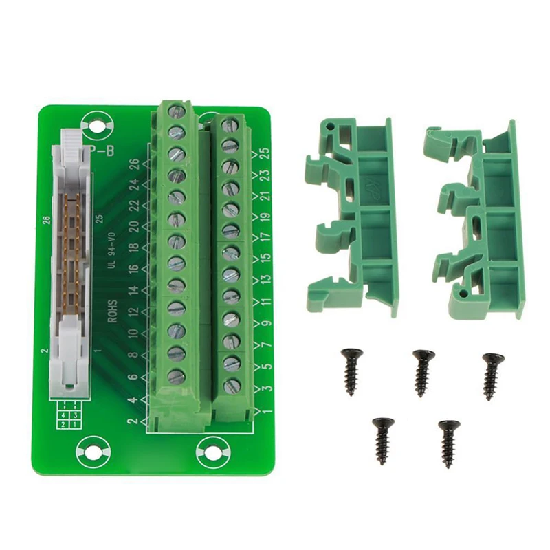 ccessories Module Replacement DIN Rail Terminals Connector Plug Mounting 1A Set Breakout Board Block Practical | Инструменты
