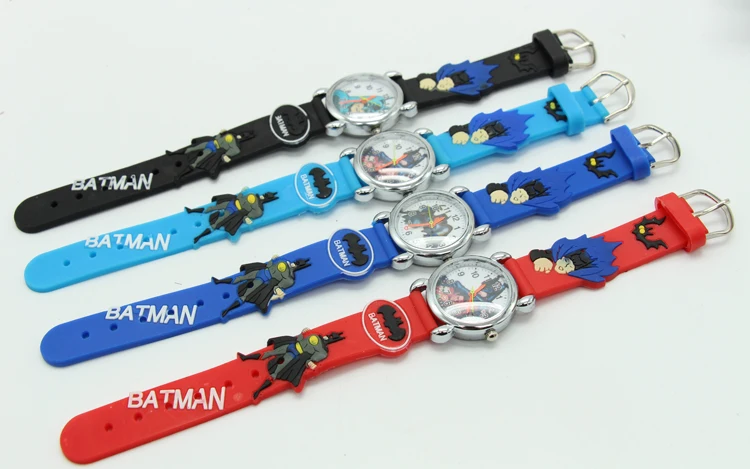 1 шт. Новое поступление часы в стиле Бэтмен 3D мультфильм детские игрушки
